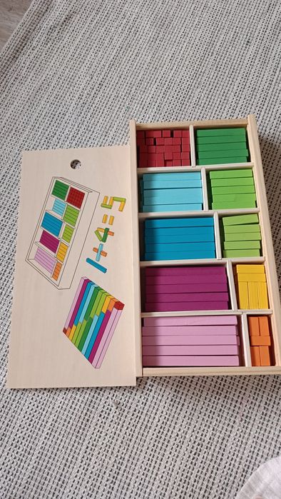 Układanka liczenie do 10 Montessori