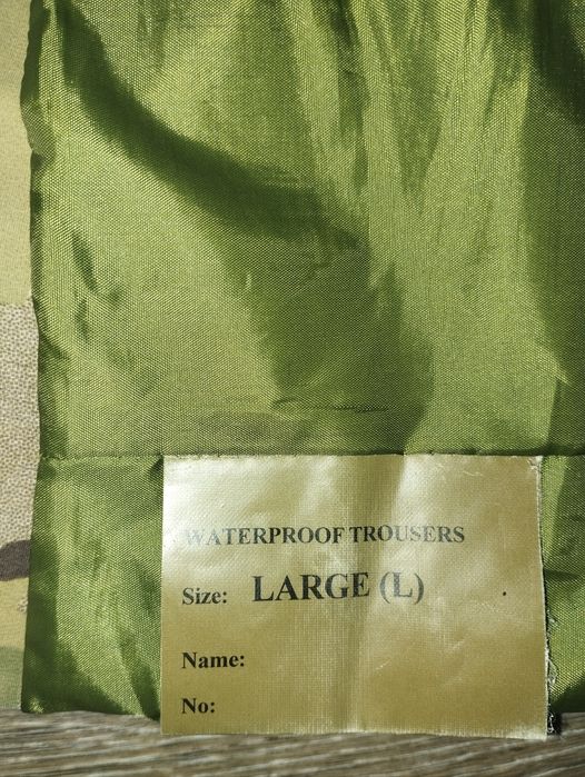 Штани тактичні вологозахисні розмір L