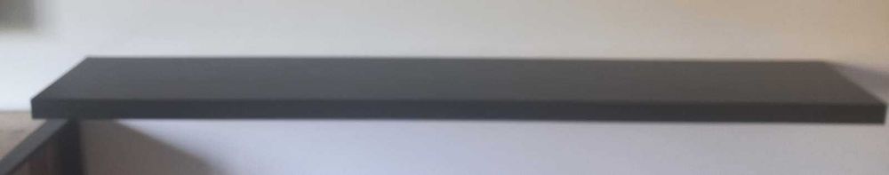 Prateleiras Preto Efeito Carvalho - 2 Unidades!