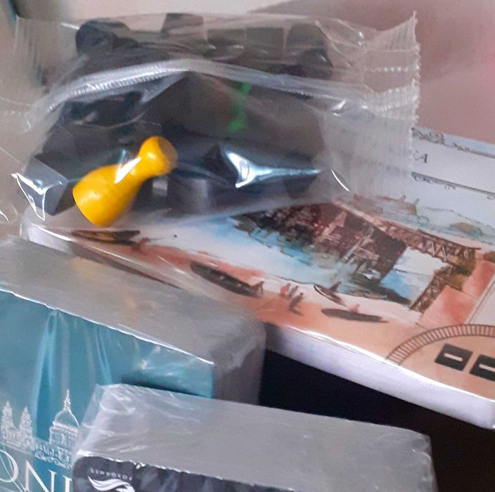Londyn gra planszowa NOWE komponenty UNPUNCHED unikat OOP