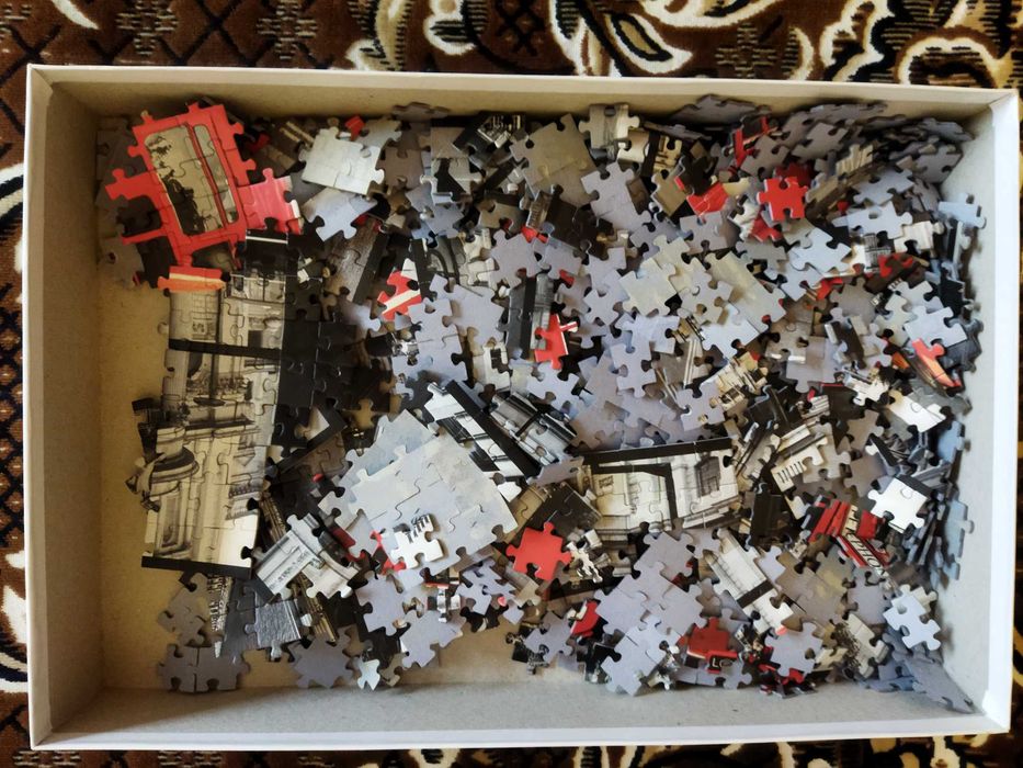 Пазлы Trefi 1000 ед.тема London collage 68.3x48см.