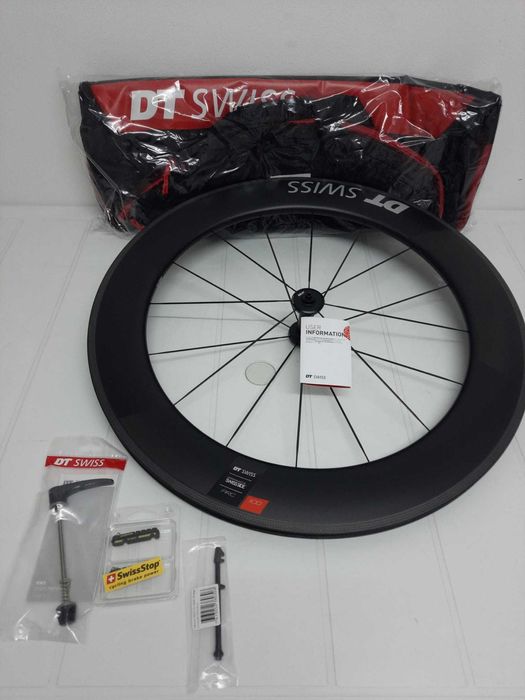Roda de carbono: DT SWISS ARC 1100 DICUT 80 5/100 (Roda FRENTE)