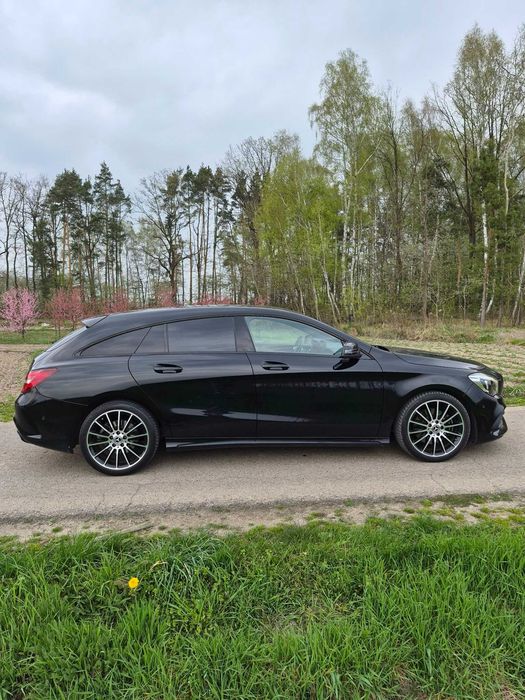 CLA 250 Shooting Brake 211 KM / MANUAL / WhiteArt Edition / AMG + Night / BEZWYPADKOWY / ORYGINALNY LAKIER