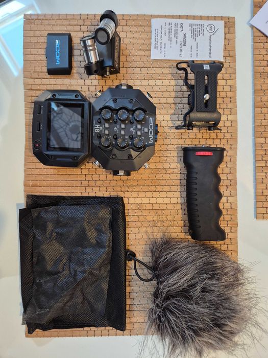 Sprzedam Rejestrator Zoom H8 + dodatki Boya i Zoom – KOMPLET