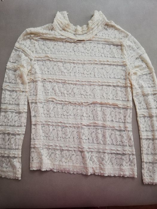 Blusa de renda da Zara