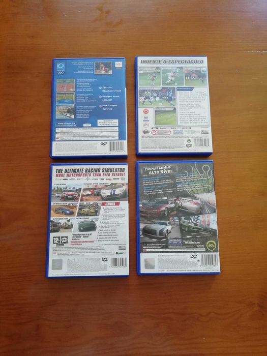6 Jogos PS2, WII, Xbox 360