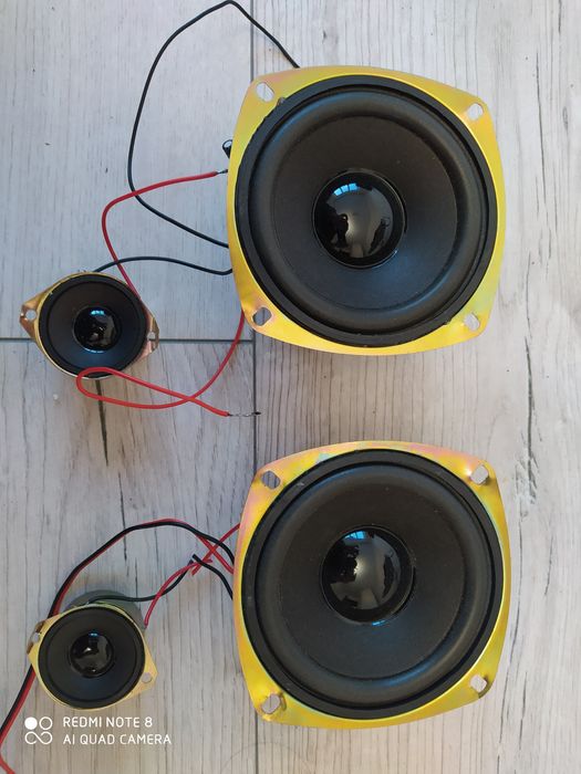 Динаміки з піщалками 4Ом,20Вт.+4Ом.5вт.т.