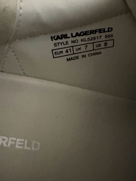 Karl Lagerfeld кросівки, 41 розмір