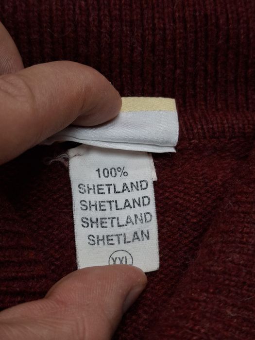 Sweter wełna shetland 100%