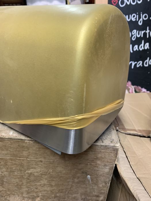 Secador de mãos automatico em aço inox modelo hurricane JVD