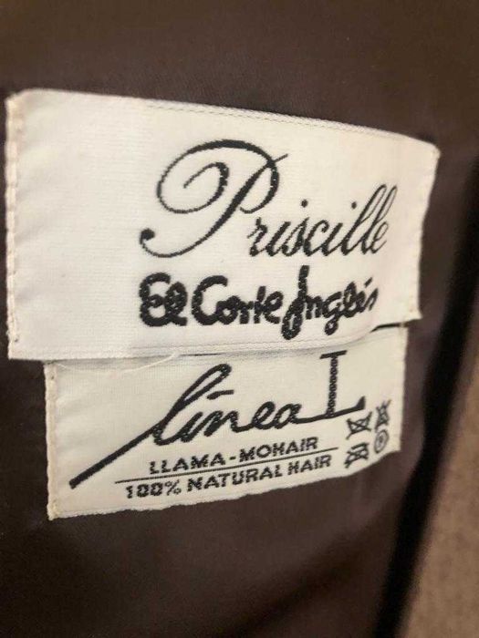 Casaco comprido do Corte Inglês