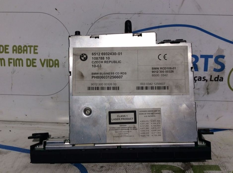 Rádio BMW 320d Venda para peças
