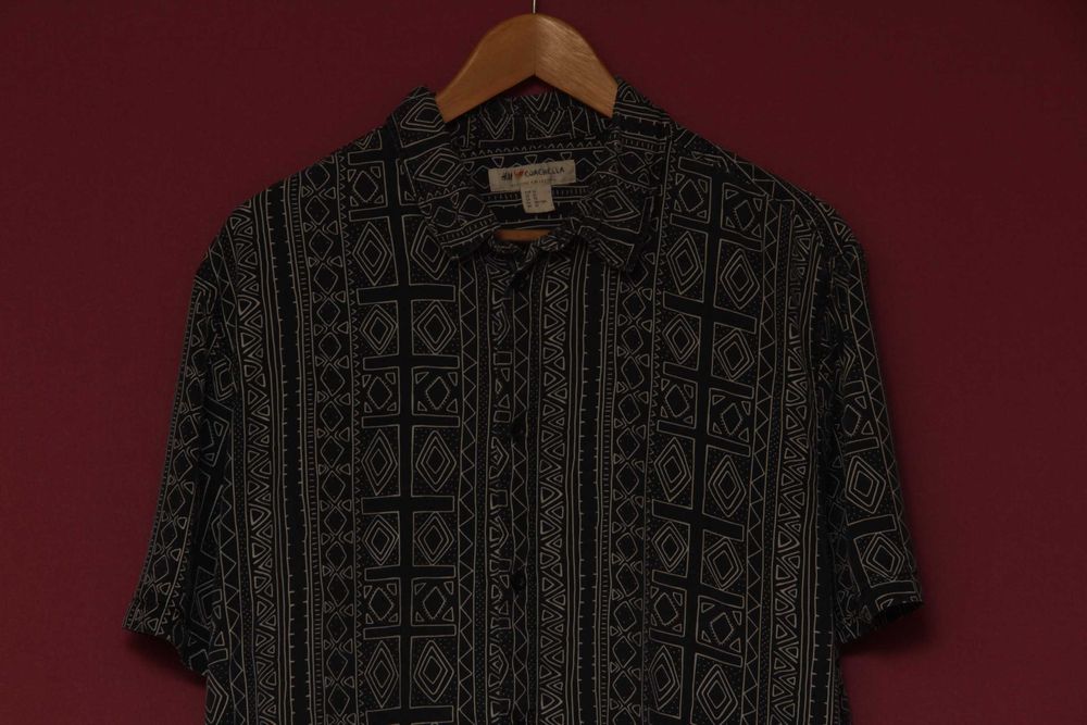 H&M < 3 Coachella XL рубашка  (лиоцелл)