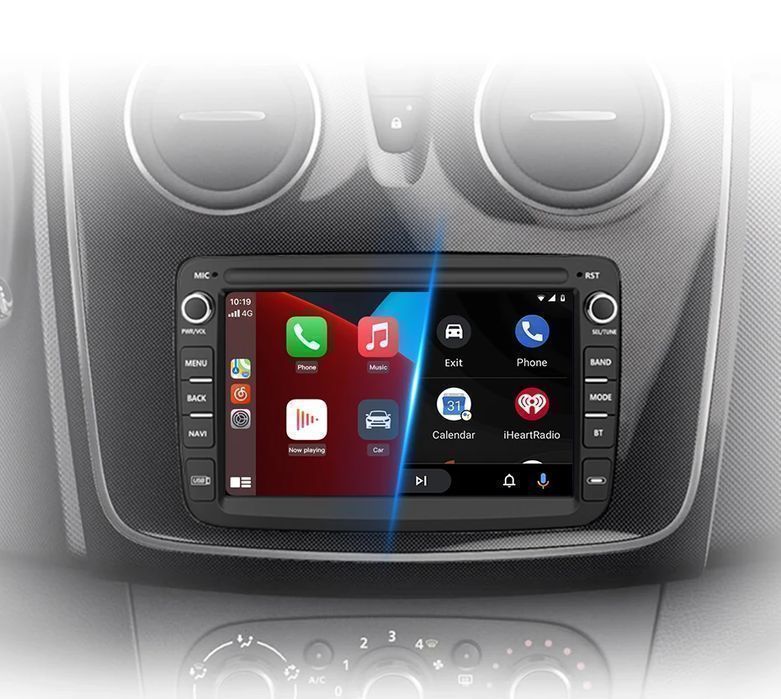 Dacia Duster Sandero Logan – Radio Android 15 7" CarPlay Android Auto GPS Nawigacja Stacja Multimedialna WiFi Bluetooth PL 1GB/16GB