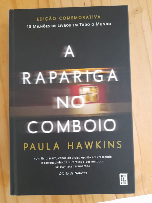 Livro "A rapariga no comboio"