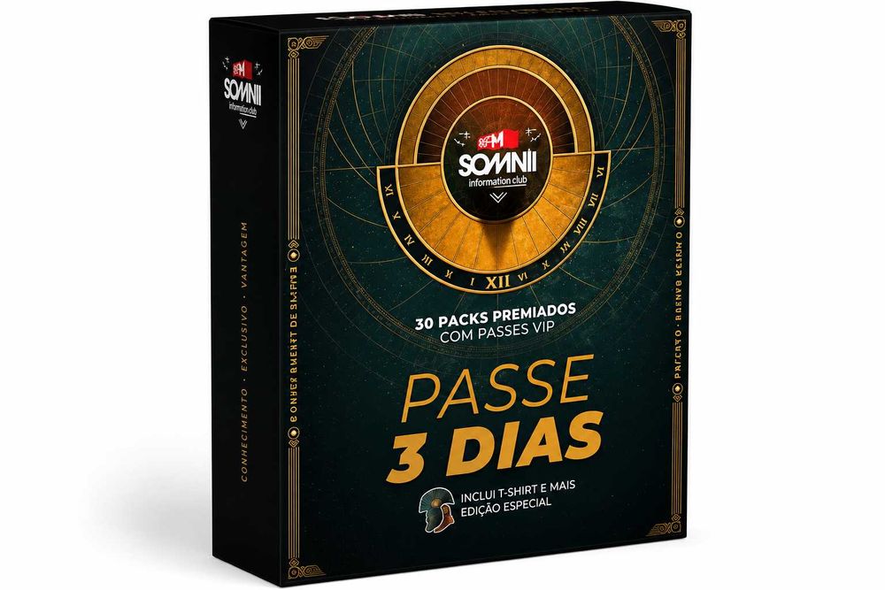 Passes Gerais 3 dias - RFM Somnii