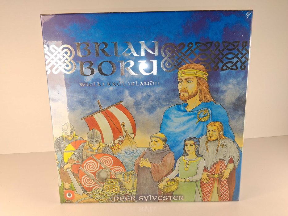 F006 Gra Planszowa Brian Boru Wielki Król Irlandii KAWERNA Nowa