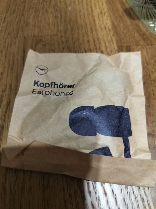 Słuchawki linii lotniczych dla kolekcjonera United + KLM + Lufthansa