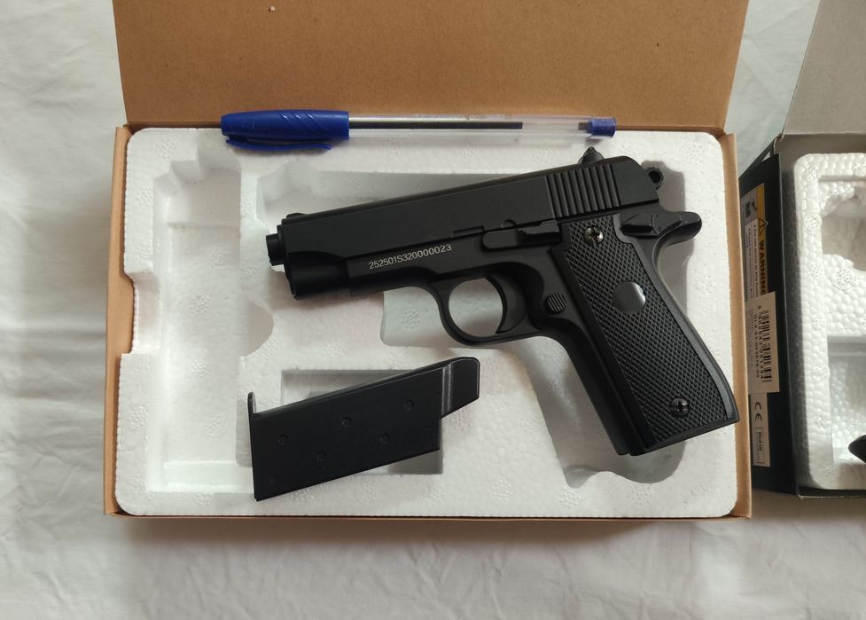 Shotgun e Pistola de MOLA nova Airsoft