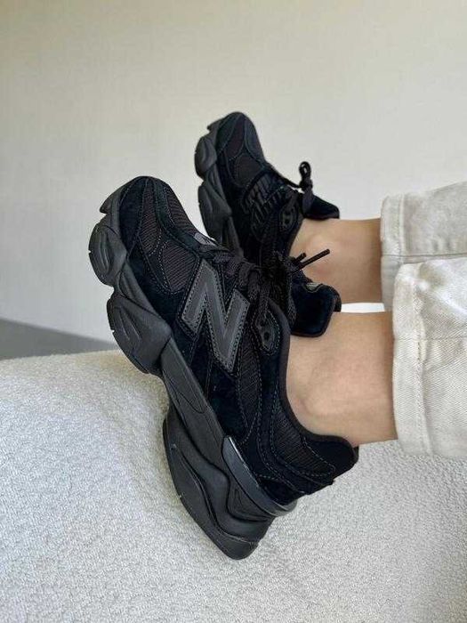 Кроссовки Женские New Balance 9060 Black/Жіночі Нью Беланс/Кросівки NB