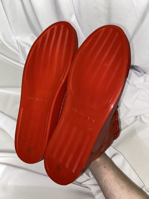 Balenciaga Arena Червоні кросівки Баленсіага Арена кеды Баленси