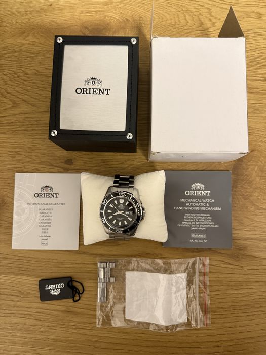 Zegarek mechaniczny Orient Mako II EM75 CO A CA
