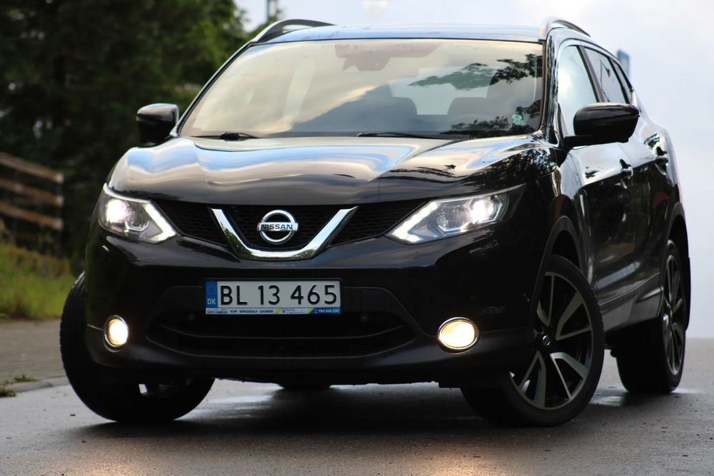 Nissan Qashqai Gwarancja24*1.6TB*163KM*TEKNA+*KAMERA360*NAVI*KEYLESS*Panorama*Półskór