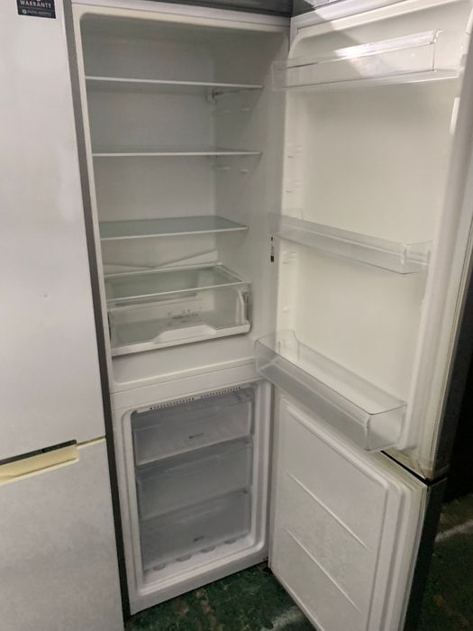 frigorifico indesit combinado cinza