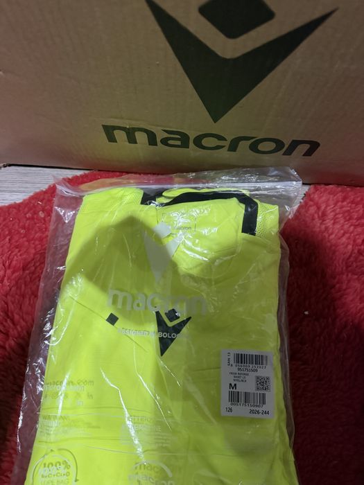 Koszulka sędziowska z długim rękawem macron frisk