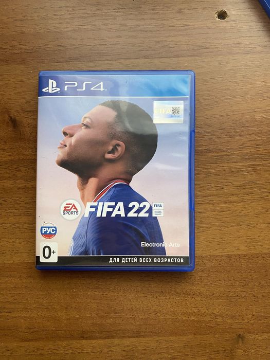 диск FIFA 22 для ps4