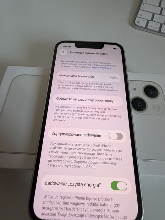 iPhone 13 mini 256gb Starlight Bateria 100%