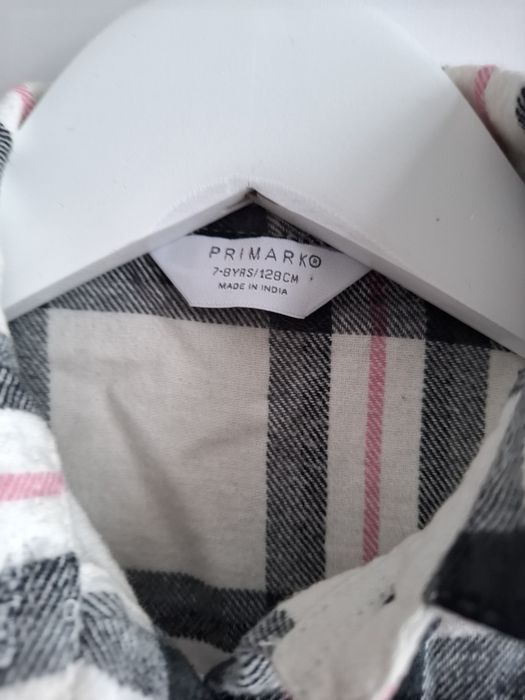 Elegancka koszula dla dziewczynki 100% bawełna Primark 128 dziewczęca