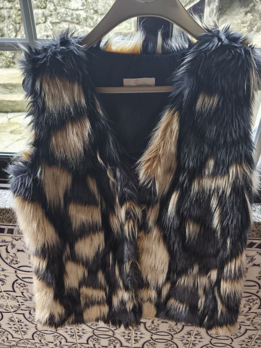 Colete de pêlo tamanho M/L