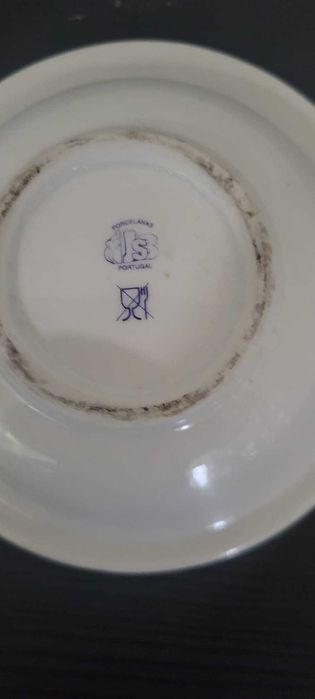 Taça/Tijela em Porcelana JS Portugal – Decoração Azul Cobalto 11cm