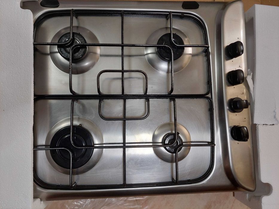 Placa a gás Indesit PIM 640S (IX)