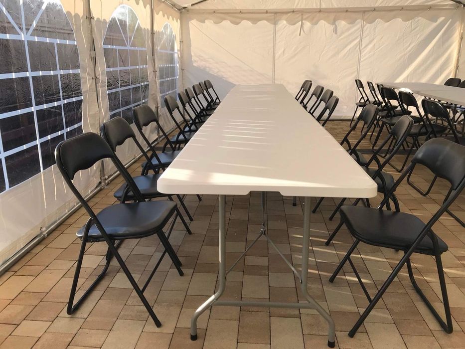 Wynajem krzeseł oraz stołów imprezowych