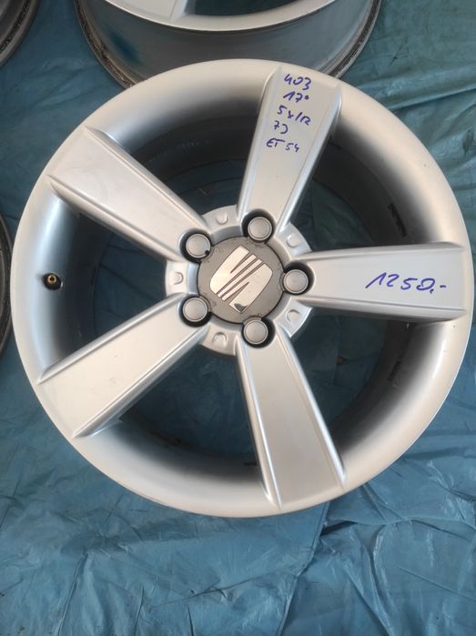 403 Felgi aluminiowe ORYGINAŁ SAET R 17 5x112 otwór 57,1