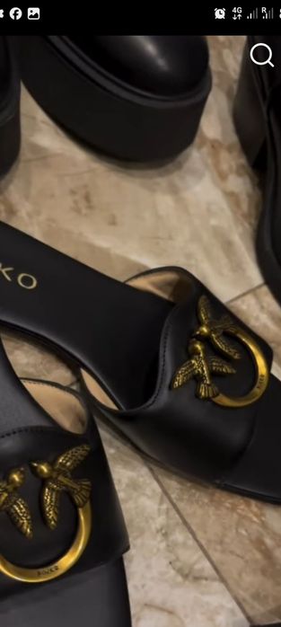 Pinko klapki nowe