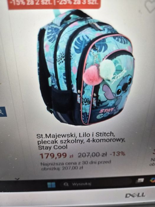 Plecak stich smyk.
