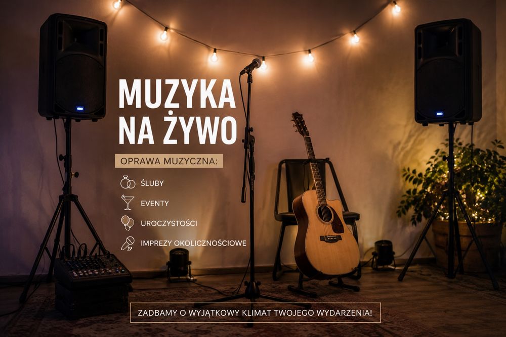 Muzyka na żywo | Wokal, Gitara, Pianino