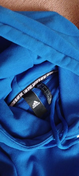 Dres adidas kolor niebieski