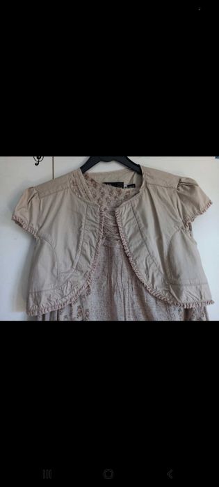 Bolero bege, M - Stradivarius