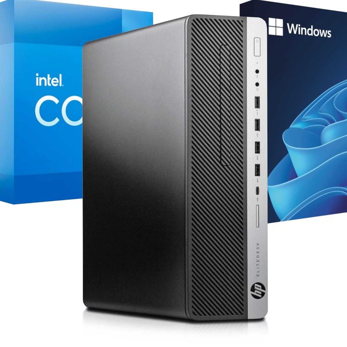 CODZIENNY BOHATER! HP Elitedesk 800 G3 SFF | i5-7500 | 8GB DDR4 | SSD 256GB | Win 11
