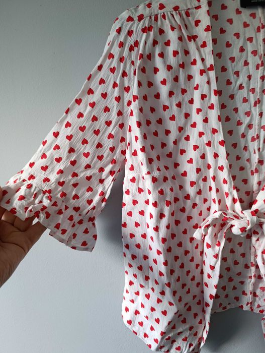 Narzutka letnia serca Zara XS