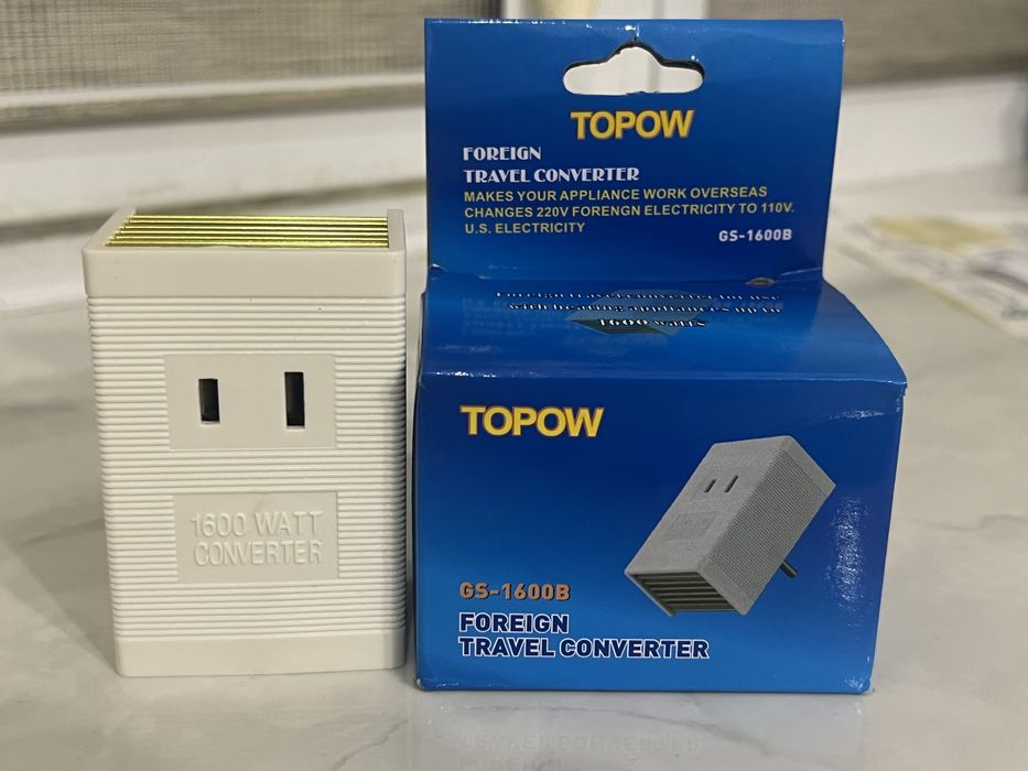 Понижувач напруги з 220 на 110/120V 1600W ,конвертер ,перетворювач.