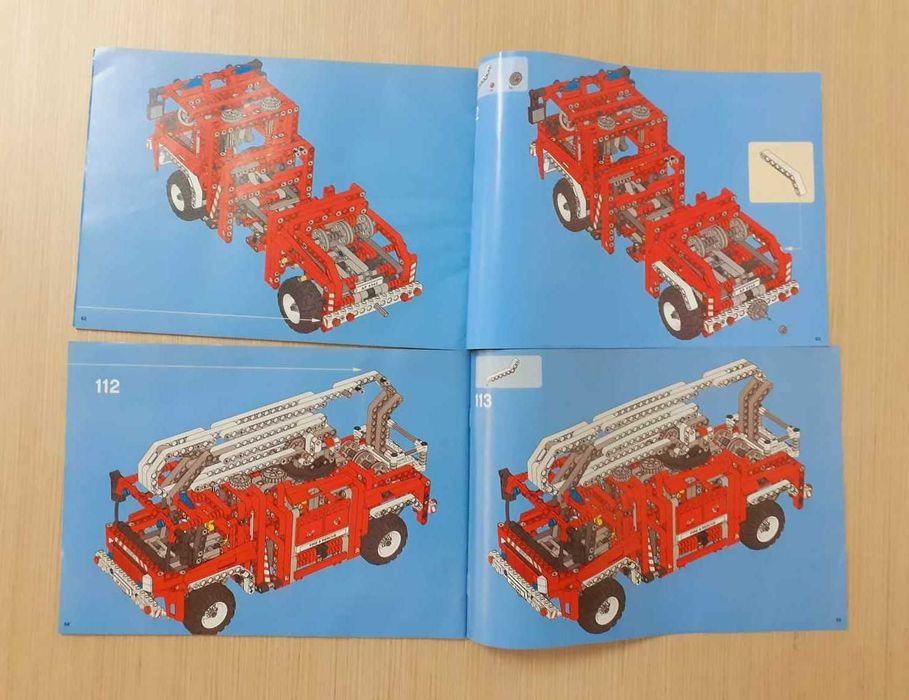 Manuais Lego Technic 8289-1 e 8289-2