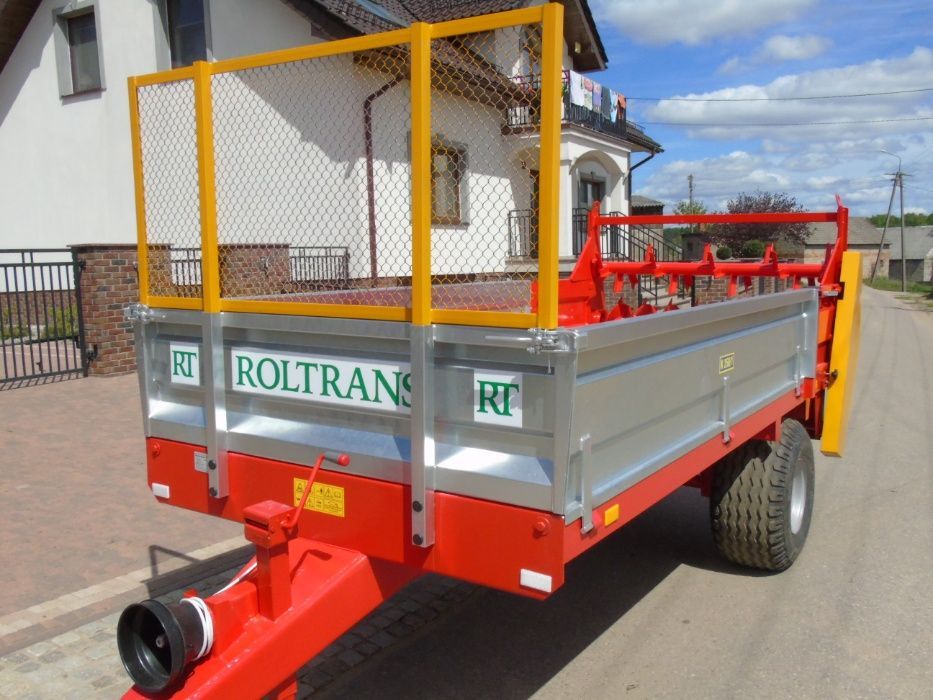 ROZRZUTNIK Roltrans 4 tony poziome wałki NOWY % RATY %