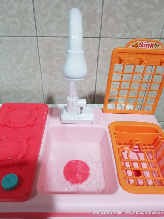 Brinquedo  - Lava-Louças com Torneira a imitar uma verdadeira