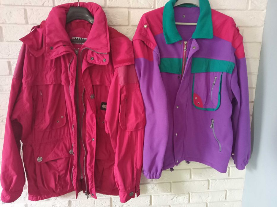 narciarska kurtka z dopinanym polarem-2XL