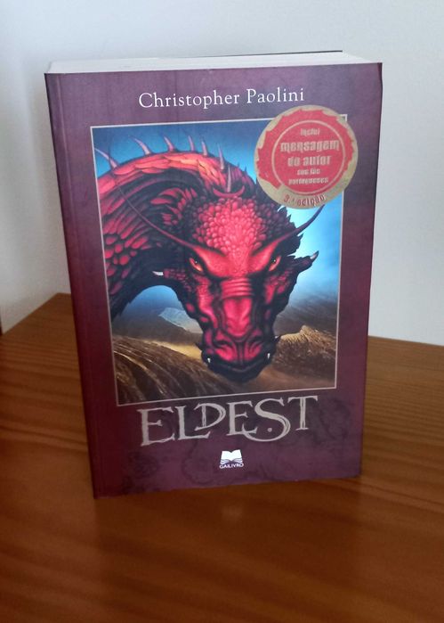 Vendo as obras Eragon e Eldest, de Cristopher Paolini